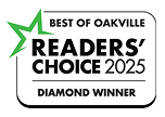 Best of Oakville Readers' Choice 2025 Diamond Winner